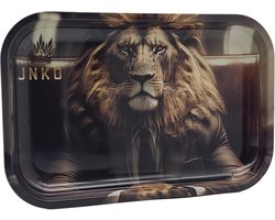 Metalen Luxe Dienblad | 29x19cm | Geklede Dieren Serie | Leeuw | Decoratief Dienblad | JNKO