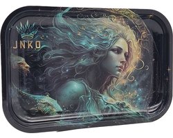 Metalen Luxe Dienblad | 29x19cm | Horoscoop Series | Aquarius \ Waterman | Decoratief Dienblad | JNKO