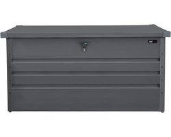 Metalen Opbergbox voor Kussens en Tuingereedschap - Weerbestendig en Duurzaam - 132x60x62cm