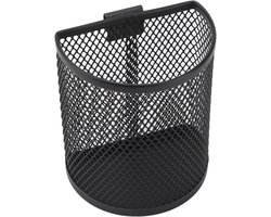 Metalen Penhouder en Mesh Desk-organisator met Haak voor Kantoor en Thuis - Ruimtebesparende Bureau Accessoires en Opbergoplossingen voor School en Studie