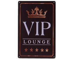 Metalen plaatje - VIP Lounge