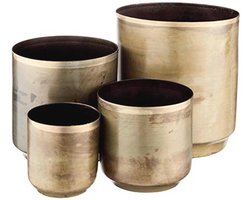 Metalen Plantenbak voor Vetplanten en Kruiden - One Size