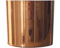 Metalen Planter Koper - Elegant en Sterk - 1 stuk - 18cm