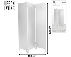METALEN SCHERM 3 PANELEN 120XH170CM