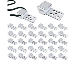 Metalen Sofa Veer Reparatie Kit, Vervangingsonderdelen voor Gestoffeerde Meubels, 32 Stuks voor Banken en Stoelen