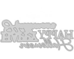 Metalen stansmessen (woorden) voor het maken van kaarten en embossing. Veel knutselplezier! Embossing-sjabloon met tekst voor doe-het-zelfprojecten.