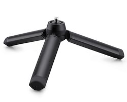 Metalen statief, handzame selfiestick, stabilisatievoet, geschikt voor livestreaming op het bureau, standaard voor telefoonactiecamera of projector, 30 cm statief van aluminiumlegering