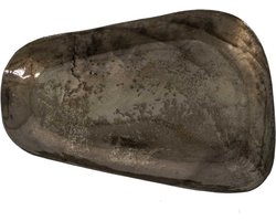 Metalen tray organisch olive Dienblad| woondecoratie