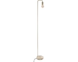 Metalen Vloerlamp staande lamp goud -