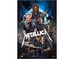 Metalen Wandbord METALLICA, Maat 20x30 cm Leuk voor in je Man/Woman Cave, Decoratie, Woonaccessoires, ManCave, WomanCave, Serre, Overkapping, Bar etc.