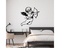 Metalen Wanddecoratie - Kunst aan de muur - Woonkamer Decoratie - Gemaakt van 2mm metaal - 47x47cm tot 100x100cm