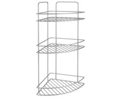 Metaltex - Douche- of badkamerrek - Reflex - 3 etages - Ophangen of neerzetten - 5 jaar garantie