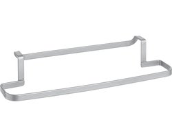 Metaltex - Handdoekhouder - Handdoekhaak - Houder voor theedoeken - Zilvergrijs - 5 jaar garantie