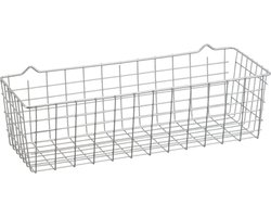 Metaltex - Koala mandje - 33 x 12 x 9 cm - Zilver - Ophangen of neerzetten