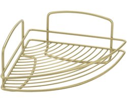 Metaltex Onda Hoekrek 22x22x11 cm Goud