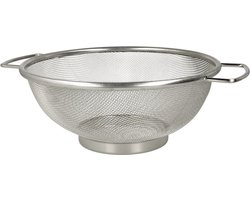 Metaltex - Staande zeef - Diameter 26cm - Roestvrijstaal - Met grepen