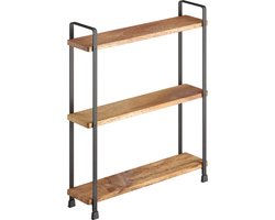 Metaltex - York Lava - Kruidenrek - 3 etages - 8 x 34 x 38 cm - Hout en Metaal