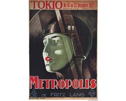 Metropolis poster - Fritz Lang - filmaffiche - Retro - Vintage - Cult - 70 x 100 cm