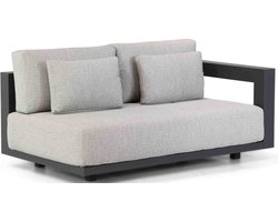 Metropolitan 2.5 seater bench left arm with 5 cushions