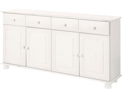 Mette-Dressoir - Wit klassiek landhuisdesign van grenenhout
