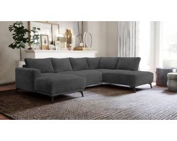 Meuba Home® - Hoekbank Zara - U-Bank - Grijs