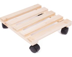 Meubel / Planten Trolley Hout 30x30 Cm
