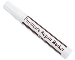 Meubel Reparatie Stift | Houten Meubelreparatie en Meubelkrijt Set | Meubelstift - Meubel marker - Laminaat reparatie pen - Wit