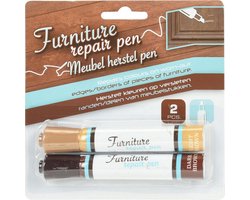 Meubel Reparatie Stift - Meubel Herstel Pen - Meubel Marker - 2 Stiften
