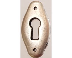 Meubel Sleutelplaat 24x48 mm incl. bevestiging