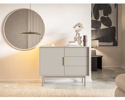 Meubel Square - Dressoir Luxora - Kasjmier - 104 cm - Kast
