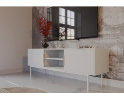Meubel Square - TV meubel Luxora - Kajsmier - 154 cm - Kast