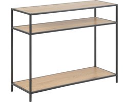 Meubelen-Online - Honkytonk wandtafel 100 cm - Wild eiken