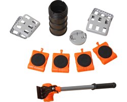 Meubelglijsysteem 16-delig voor veilig vervoer van meubels