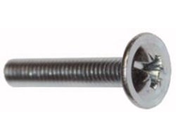 Meubelgreepschroef met kruissleuf M4x40mm