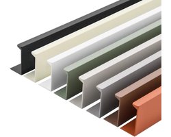 Meubelgrepen - Kastgrepen Handgrepen - Kasten Organiseren - Verborgen Aluminium Ontwerp - 128mm Boorgatafstand - Oranje