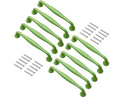 Meubelgrepen - Kastgrepen Lades - Meubels Vernieuwen - Vacuüm Verzinkt Oppervlak - Gatafstand 128 mm - Multicolor