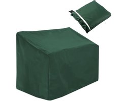 Meubelhoes - Tuinbankhoes - Beschermhoes tuinbank - 210D Oxford-doek - Beschermhoes tuinmeubelen - Waterdicht - 2 zitplaatsen, 134x66x89cm - Groente