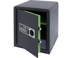 Meubelkluis met cijferslot - Elektronisch slot - Thuis veilig - Code en dubbele bouten - 38x35x36 cm 41 liter Kluis brandwerend