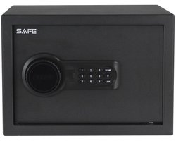 Meubelkluis Zwart Staal met 3D-Laserbescherming en Verankering