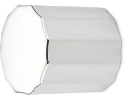 Meubelknop - Gepolijste knop - Kasten decoreren - Kenmerkend design - Ø 20 mm - Chroom