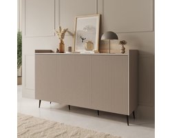 Meubella - Asty - Dressoir - Beige - 150x41x92 cm