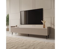 Meubella - Asty - TV-Meubel - Beige - 180 cm