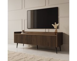 Meubella - Asty - TV-Meubel - Donker eiken - 121 cm