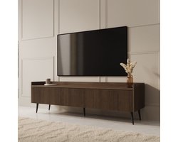 Meubella - Asty - TV-Meubel - Donker eiken - 150 cm