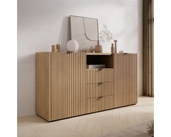 Meubella - Callahan - Dressoir - Eiken - 150 cm