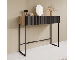 Meubella - Capri - Kaptafel - Eiken - 100x32 cm