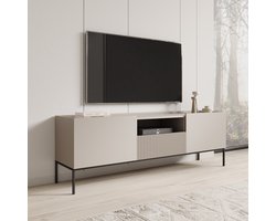 Meubella - Capri - TV-Meubel - Beige - 180 cm