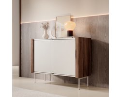 Meubella - Dressoir Lux - Beige - 105 cm