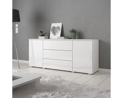 Meubella - Dressoir Pure - Wit - 150 cm
