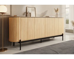 Meubella - Dressoir Royale - Eiken - 200 cm